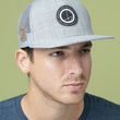 Load image into Gallery viewer, Flat Bill Trucker Cap - Grey