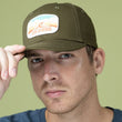 Load image into Gallery viewer, Wave Sunrise Structure Cap - Olive
