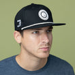 Load image into Gallery viewer, Nautical Cord Cap - Black