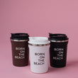 Load image into Gallery viewer, Compact Coffee Tumbler - White