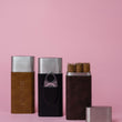Load image into Gallery viewer, Stainless Steel and Leather Cigar Case