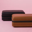 Load image into Gallery viewer, Leather Cigar Zipper Case