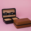 Load image into Gallery viewer, Leather Cigar Zipper Case