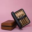 Load image into Gallery viewer, Leather Cigar Zipper Case