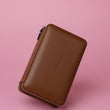 Load image into Gallery viewer, Leather Cigar Zipper Case