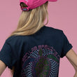 Load image into Gallery viewer, Retro Turtle Short Sleeve T-Shirt - Midnight Blue