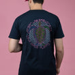 Load image into Gallery viewer, Retro Turtle Short Sleeve T-Shirt - Midnight Blue