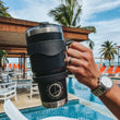 Load image into Gallery viewer, Tumbler Set 30oz - Black & Silver