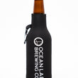 Load image into Gallery viewer, Neoprene Ocean Lab Logo Bottle Insulator - Black