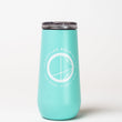 Load image into Gallery viewer, Champagne Flute Tumbler - Mint
