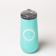 Load image into Gallery viewer, Champagne Flute Tumbler - Mint