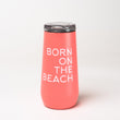 Load image into Gallery viewer, Champagne Flute Tumbler - Coral
