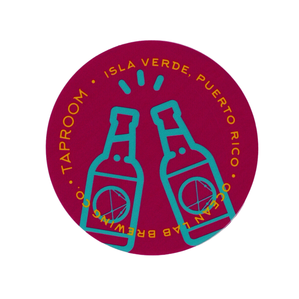 Cheers Taproom Collection Coaster Ocean Lab Brewing Co.