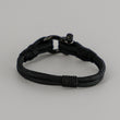 Load image into Gallery viewer, Jet-Black Shackle Bracelet