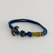 Load image into Gallery viewer, Black Anchor Bracelet