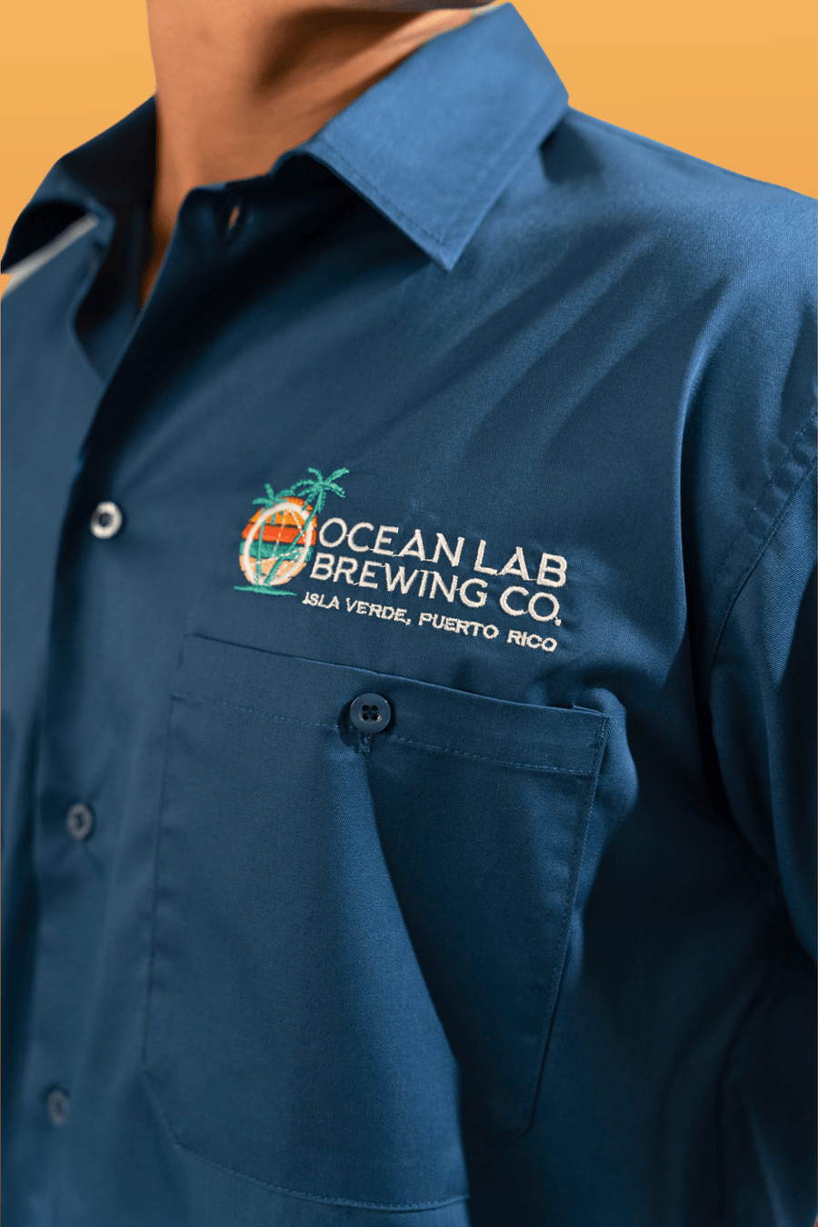 MayaWest Brewer's Shirt - Blue