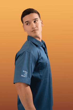 MayaWest Brewer's Shirt - Blue