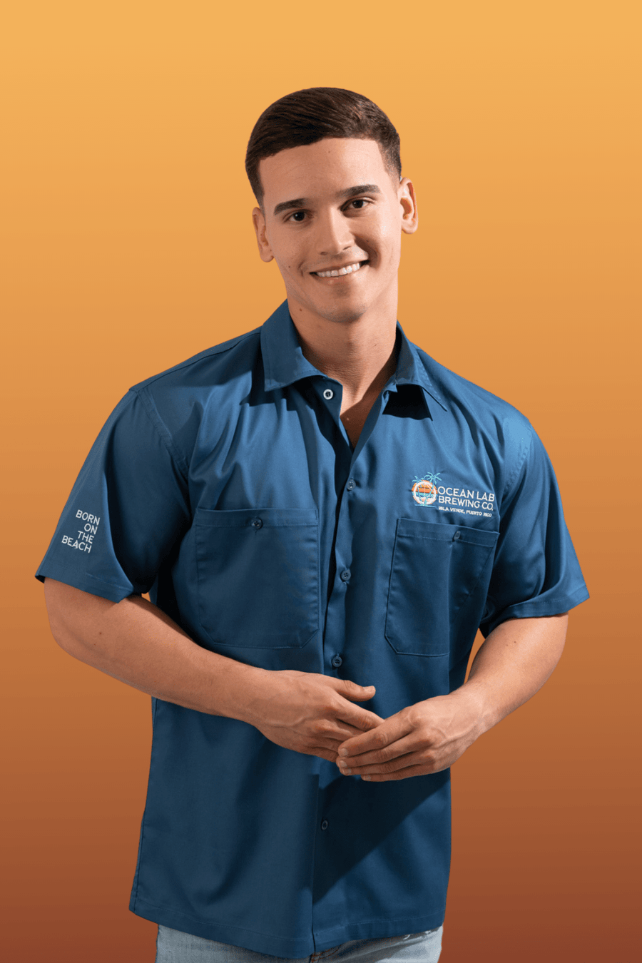 MayaWest Brewer's Shirt - Blue
