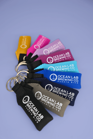 Neoprene Floating Keychain