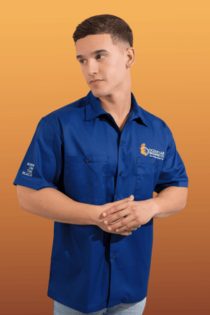 BOB Brewer's Shirt - Royal Blue