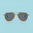 Load image into Gallery viewer, Optics Driftwood Edition Sunglasses - Metal/Wood Collection
