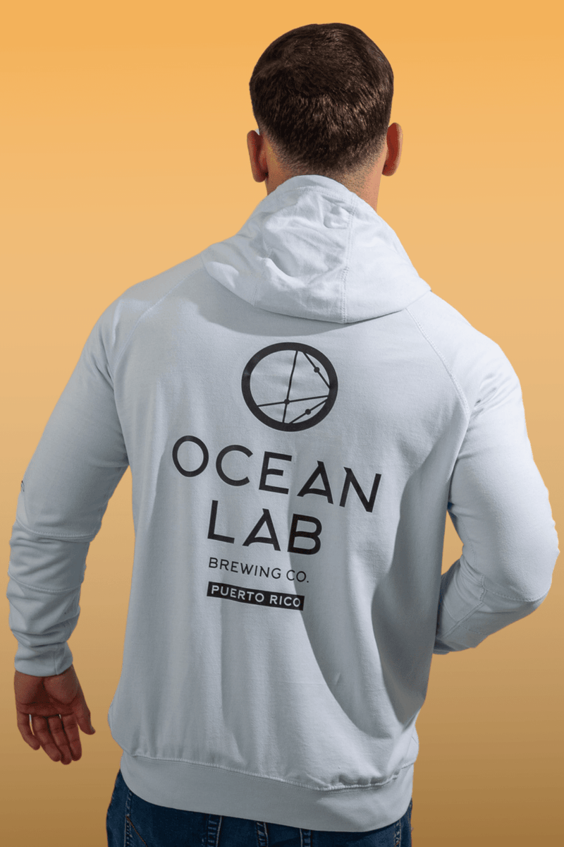 Ocean Lab Full Zip Hoodie - Arctic Blue – Ocean Lab Brewing Co.