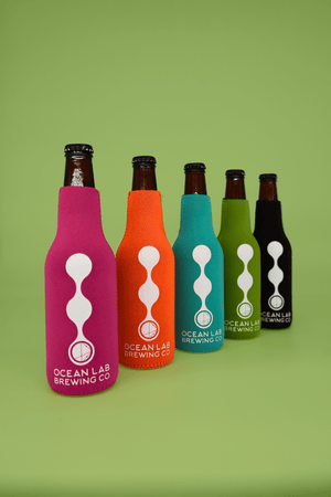 Neoprene Drop Logo Bottle Insulator With Opener