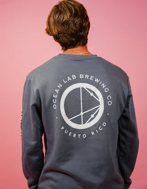 Crew Neck Sweatshirt - Slate