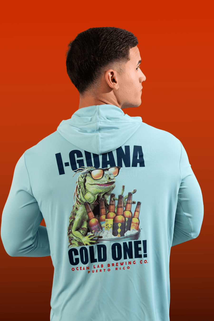 I-Guana Cold One Hooded Rashguard