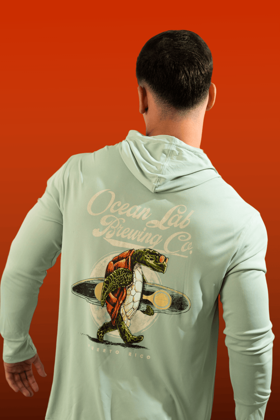 Ocean Bound Hooded Rashguard