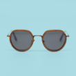 Load image into Gallery viewer, Optics Driftwood Edition Sunglasses - Metal/Wood Collection
