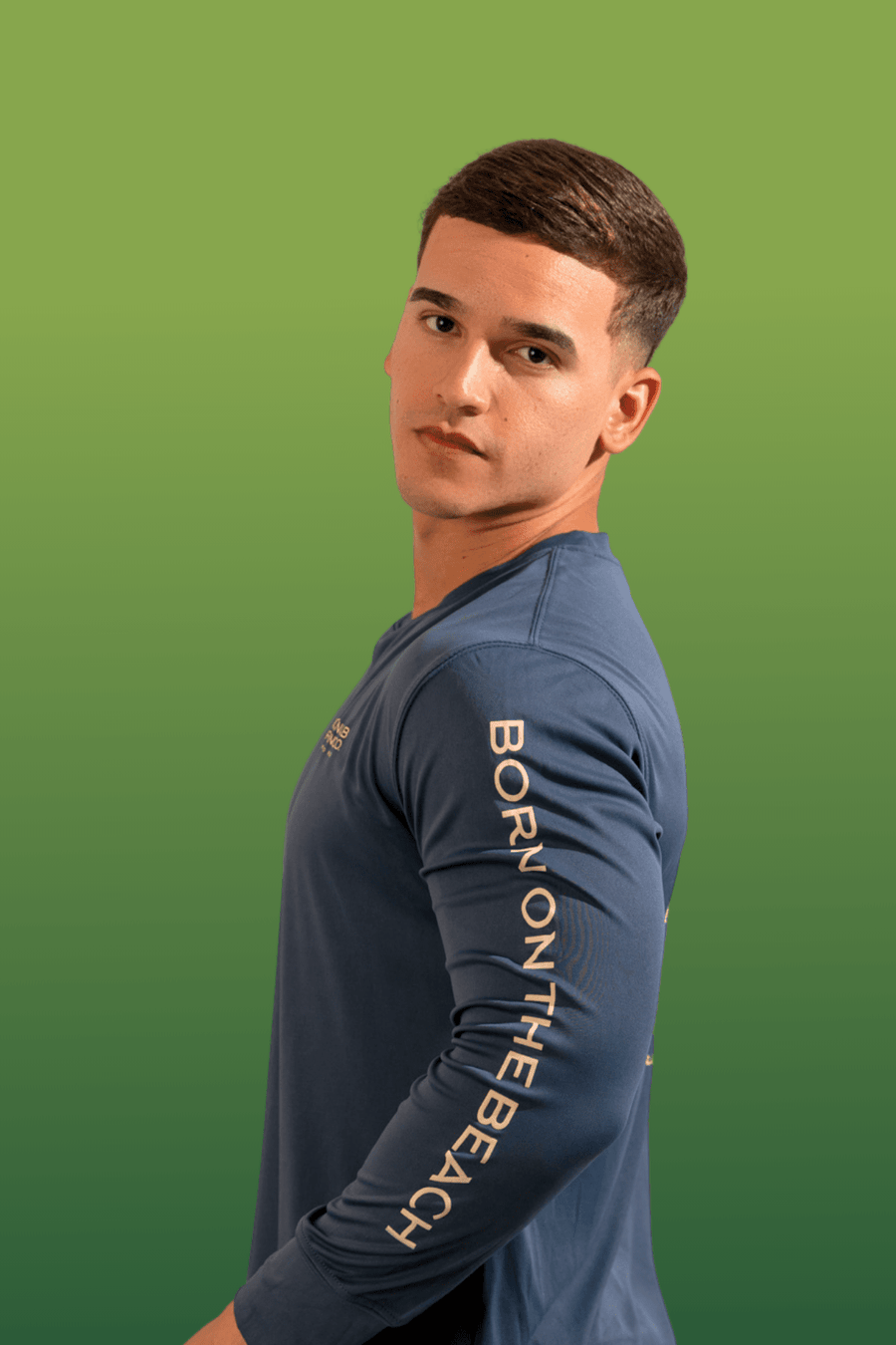 Pirate Paradise Rashguard - Storm Blue Black