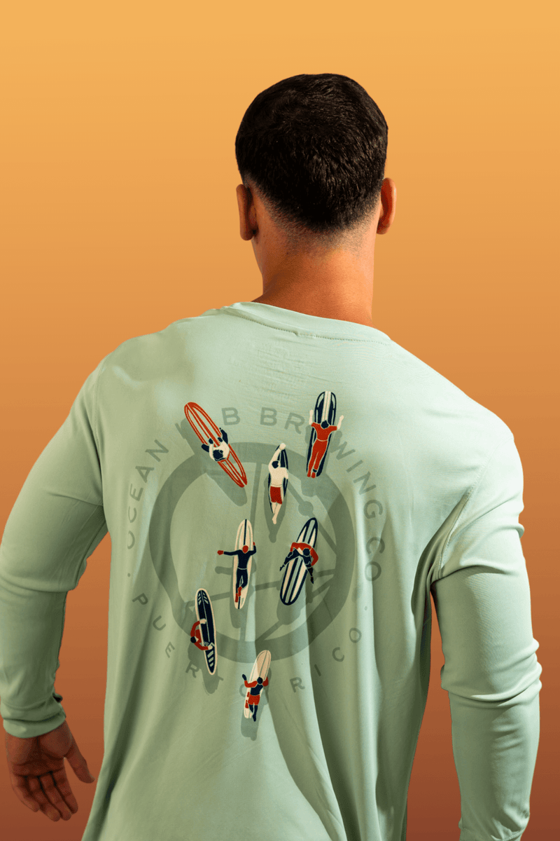 Ocean Lab Surfer's Rashguard – Ocean Lab Brewing Co.
