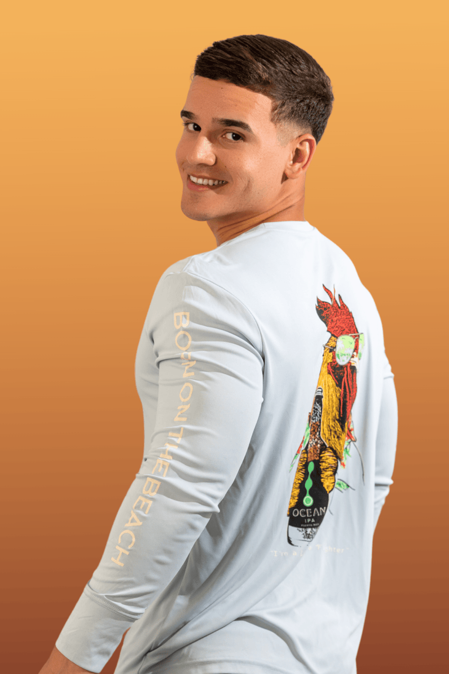 "I'm A Lover Not A Fighter" Long Sleeve Rashguard