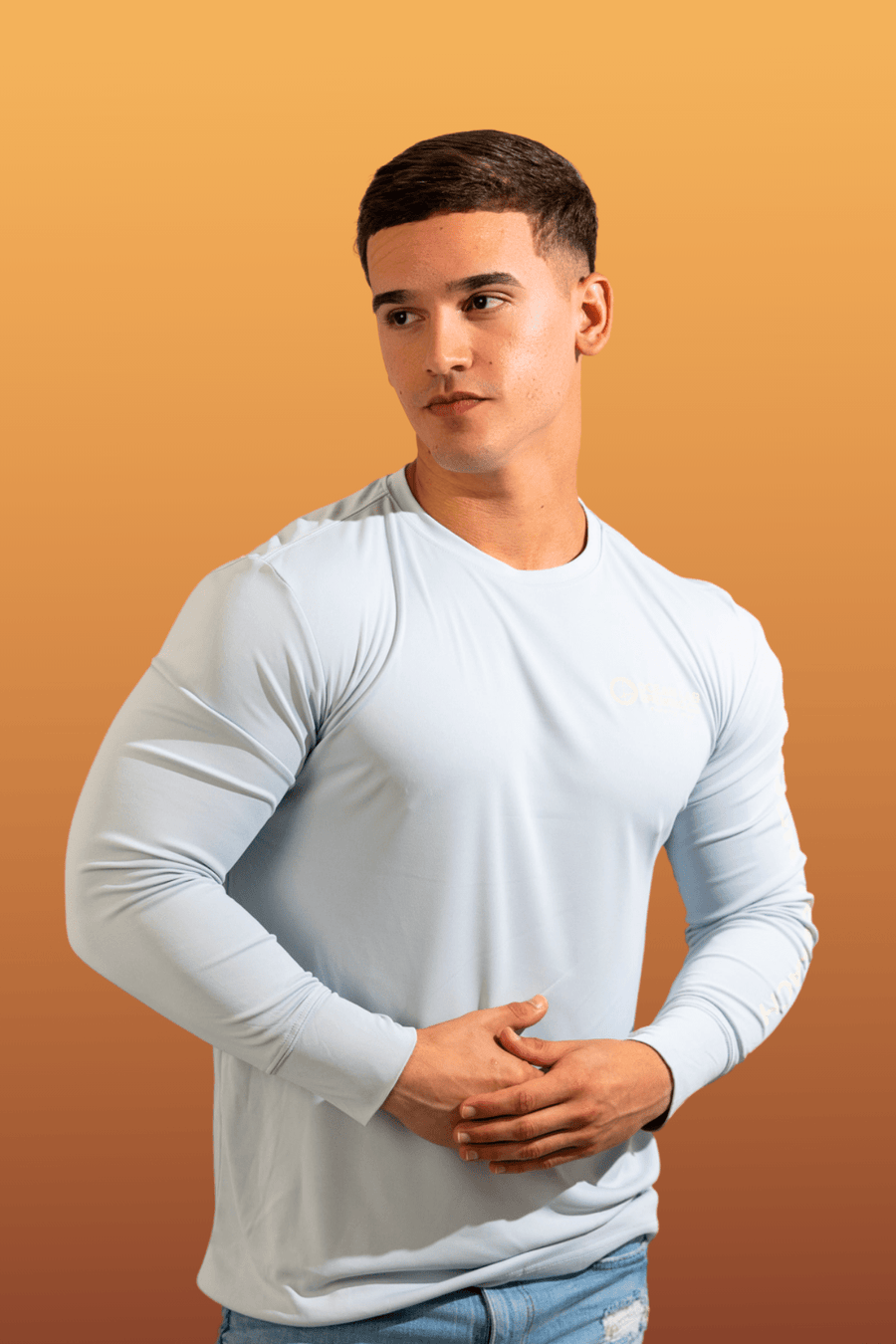 "I'm A Lover Not A Fighter" Long Sleeve Rashguard