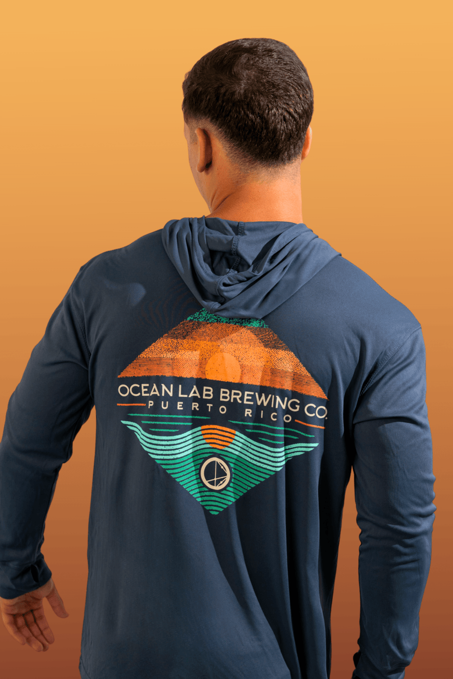 Ocean Sunset Hooded Rashguard