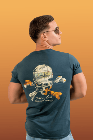Pirate Paradise Short Sleeve T-Shirt - Normandy Grey