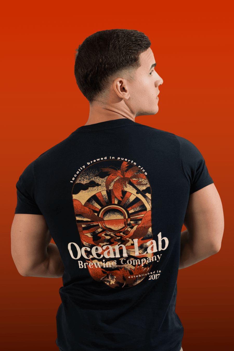 Amber Sunset Short Sleeve T-Shirt