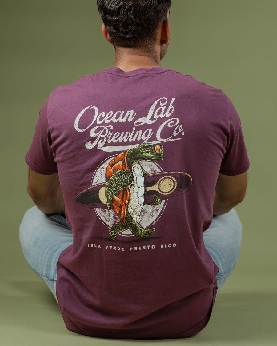 Ocean Bound Short Sleeve T-Shirt - Berry