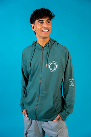 HopDiver Full Zip Hoodie - Teal*