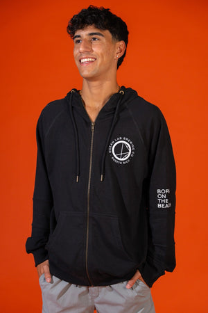 Ocean Lab Drop Logo Full Zip Hoodie - Black*