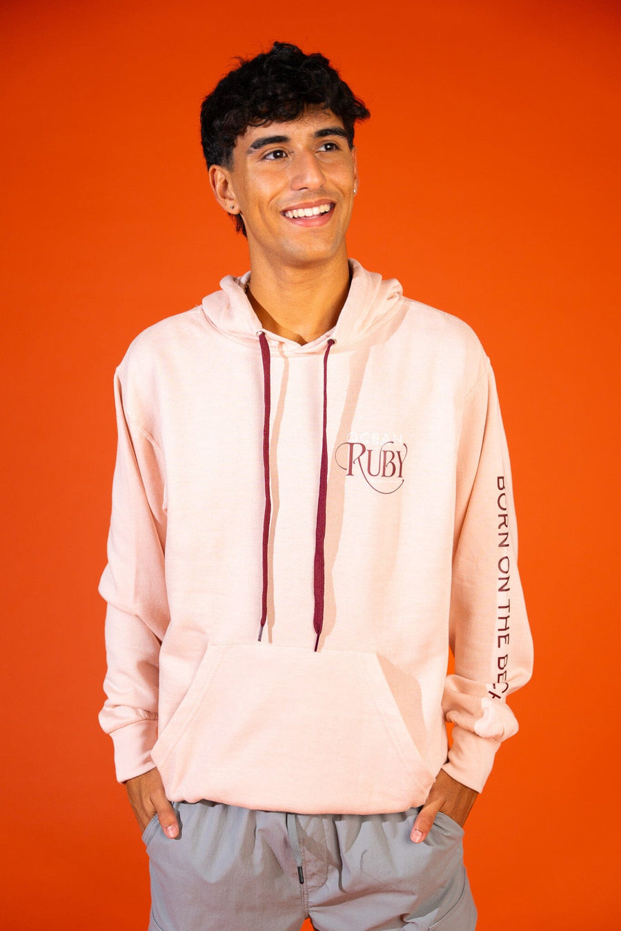 Ruby Pull Over Hoodie - Cameo Pink