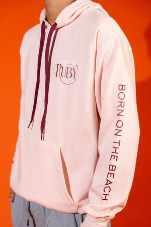 Ruby Pull Over Hoodie - Cameo Pink