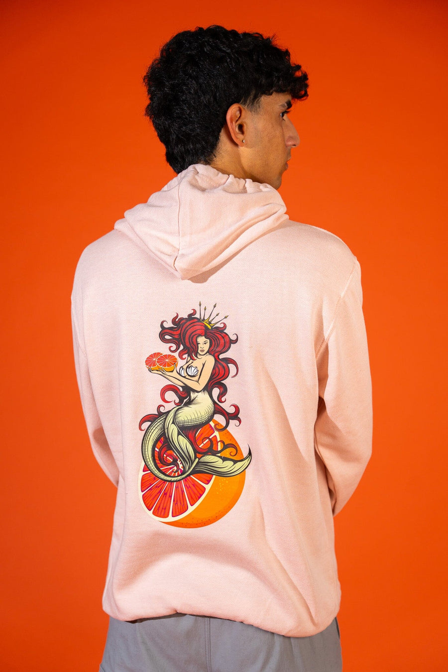 Ruby Pull Over Hoodie - Cameo Pink