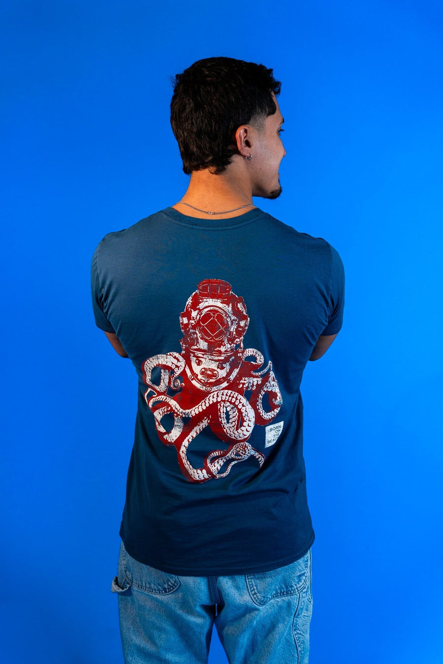 Diver Octopus Short Sleeve T-Shirt