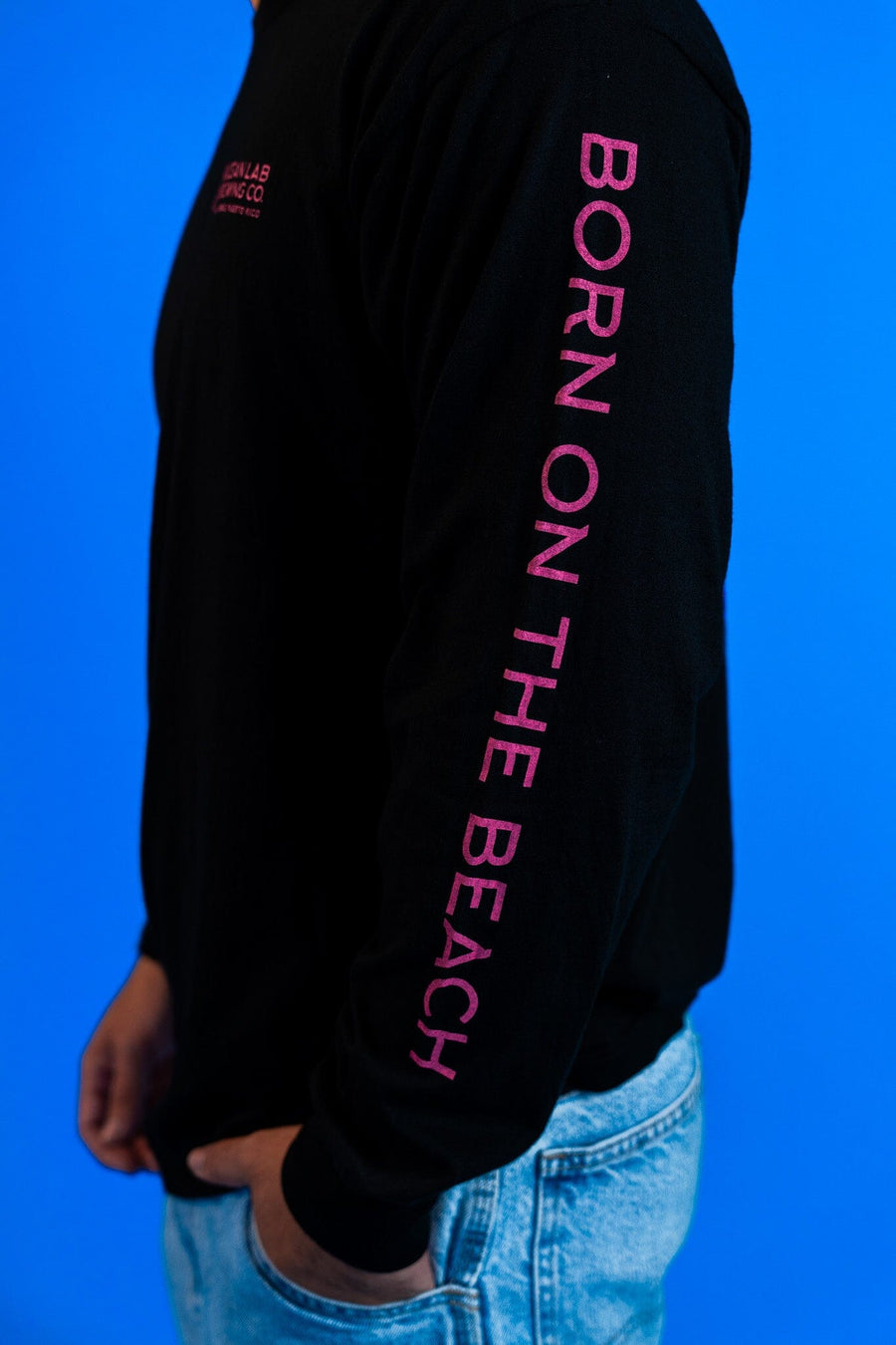 Retro Turtle Long Sleeve T-Shirt - Black