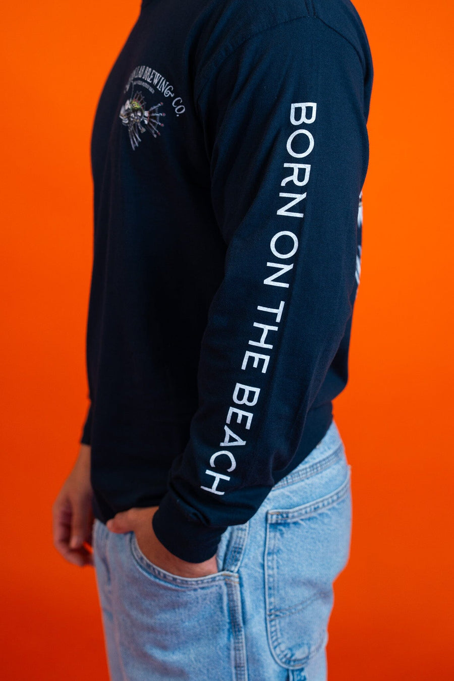 Bad To The Chrome Long Sleeve T-shirt - Midnight