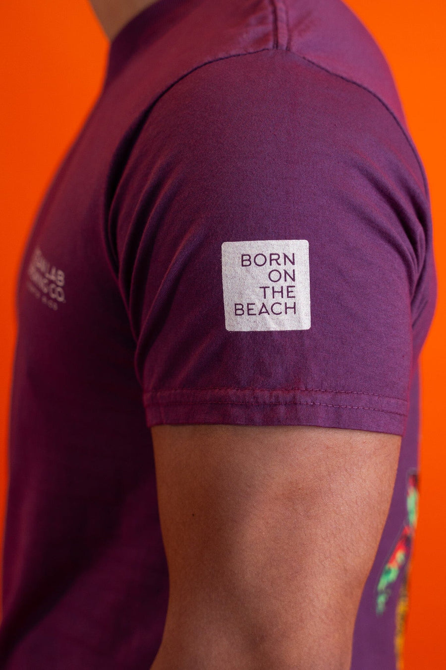 "I'm a Lover not a Fighter" Short Sleeve T-Shirt - Berry