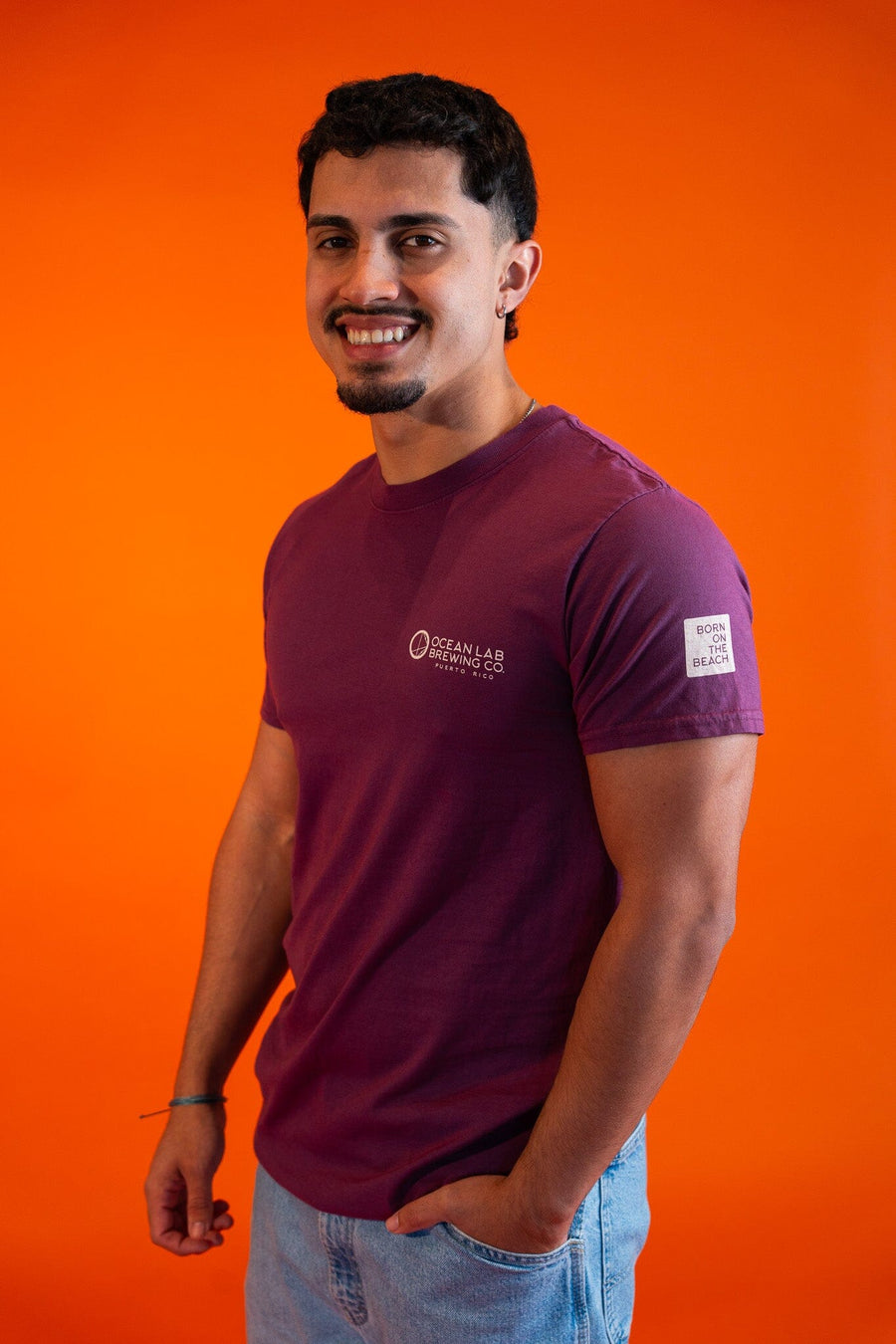 "I'm a Lover not a Fighter" Short Sleeve T-Shirt - Berry