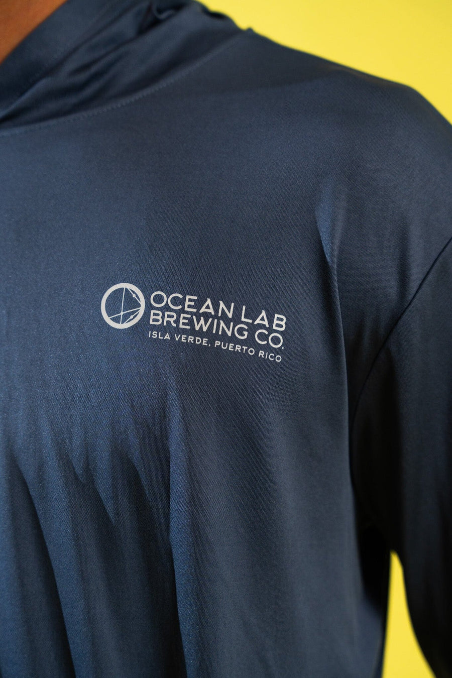 Ocean Bound Hooded Rashguard - Storm Blue Black